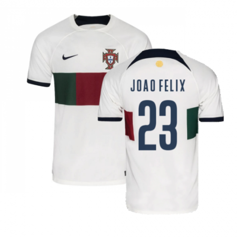 Portugal João Félix 23 Away Shirt Kit World Cup 2022