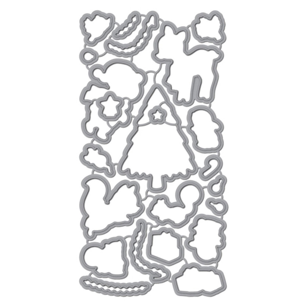 

Christmas - Paper Craft Cutting Dies, 501 Original