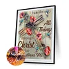 Diamond Painting -DIY Full Square Drill Cross(35x50cm)