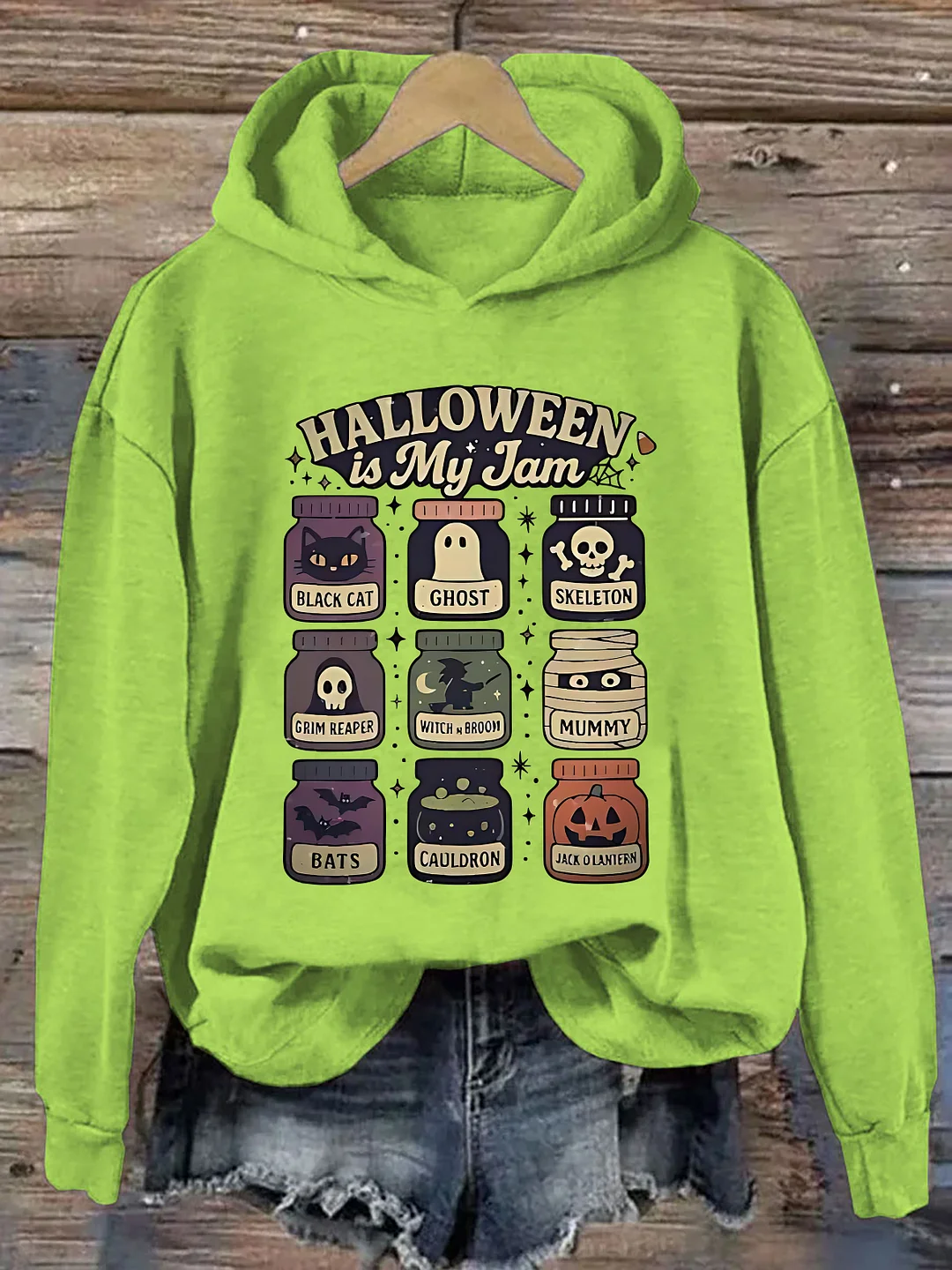 Halloween Jam Jars Hoodie