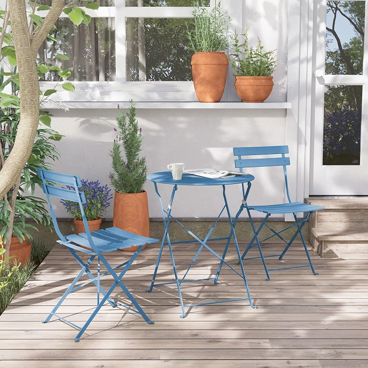 Outdoor Patio Furniture Sets (Blue)