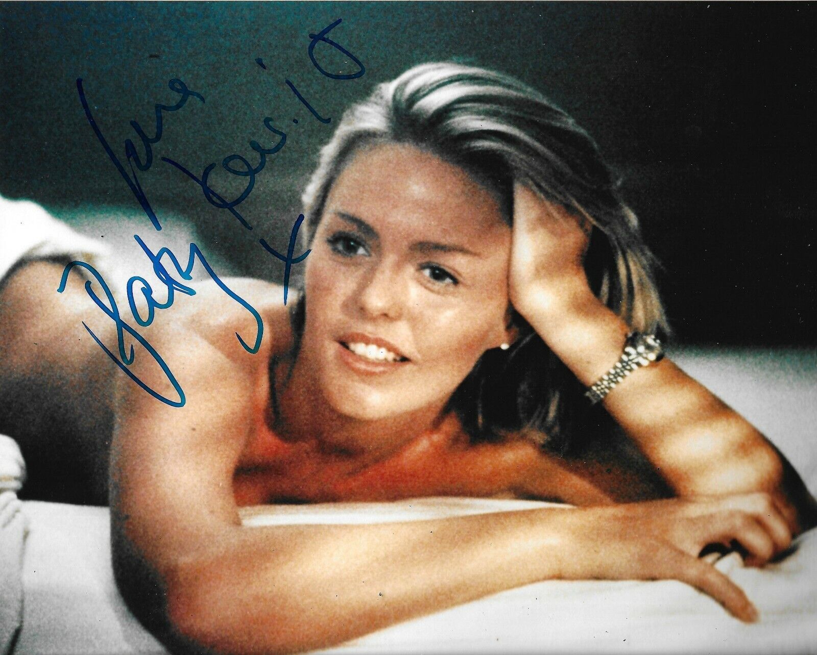 Patsy Kensit Signed Lethal Weapon 2 10x8 Photo Poster painting AFTAL