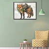 Diamond Painting -DIY Round Drill Fox