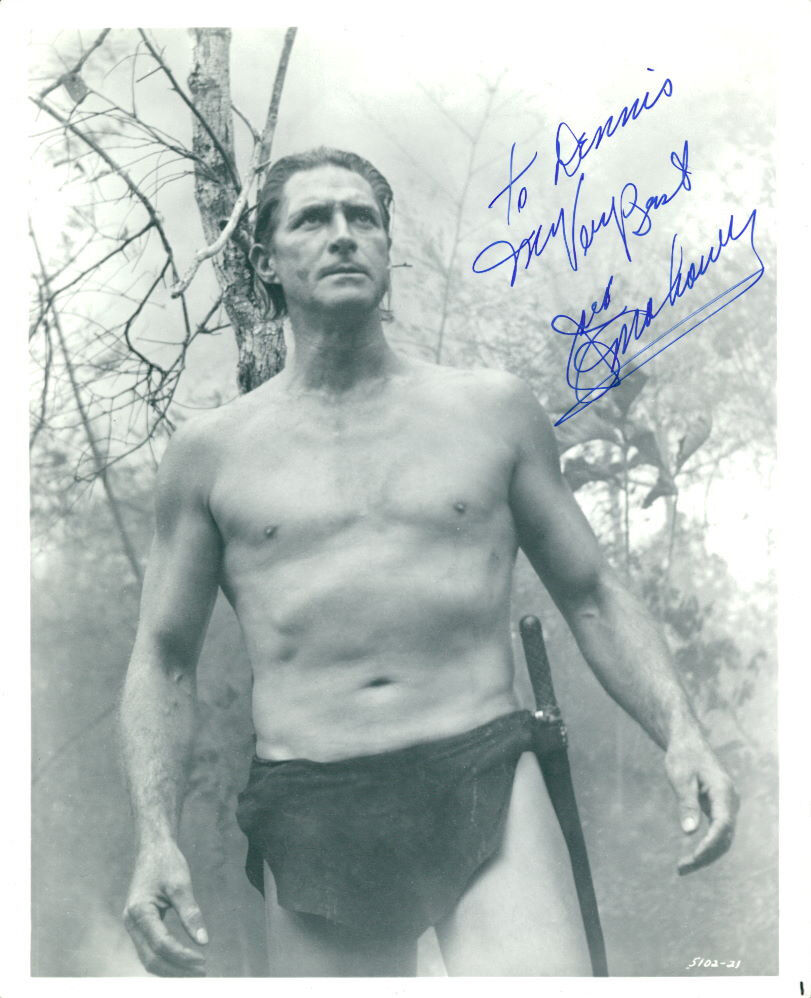 Jock Mahoney (Tarzan, Batman) (Vintage) signed Photo Poster painting COA