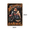 Garage Motorcycle - Metal Tin Signs(8*12Inch/12*16Inch) - Garage&Transport
