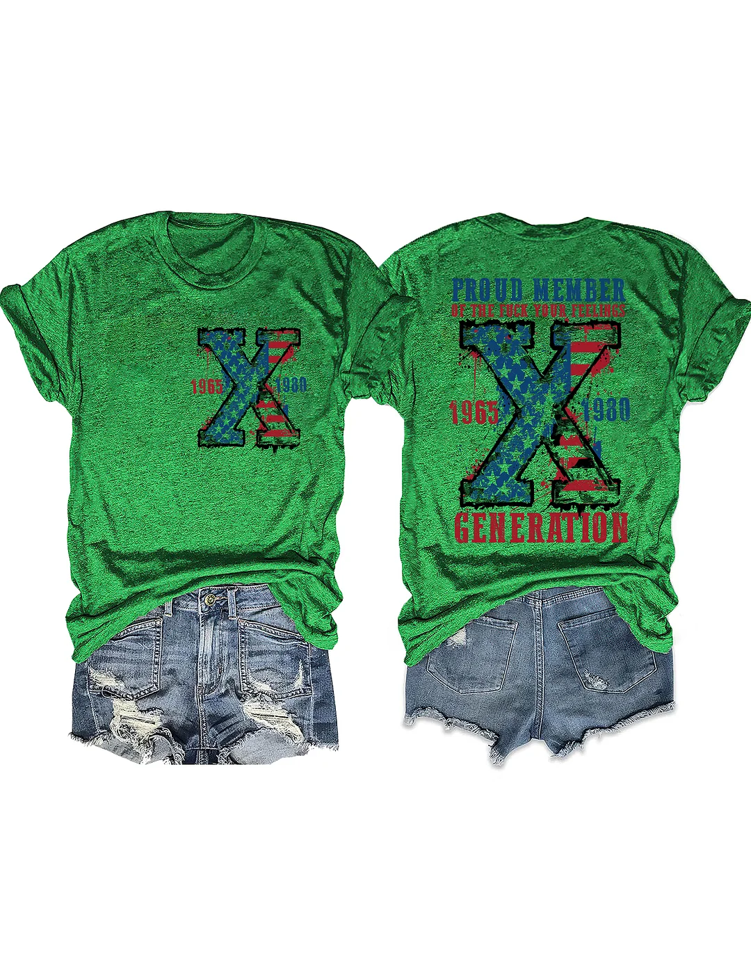 Proud Member Of The Fuck Your Feelings Generation X T-shirt