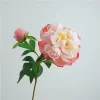 Blooming 15cm Peony Artificial Flower Home Bouquet Centerpiece Floral
