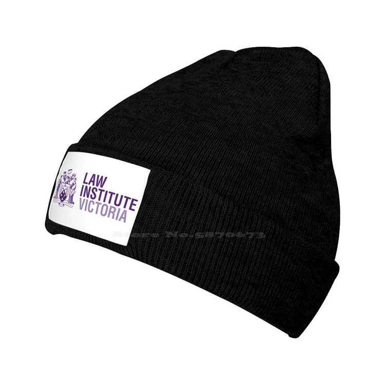 Law Institute of Victoria Logo Print Graphic Casual cap Baseball cap Knitted hat