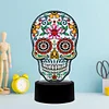 DIY Diamond Painting LED Light Sign-Skull
