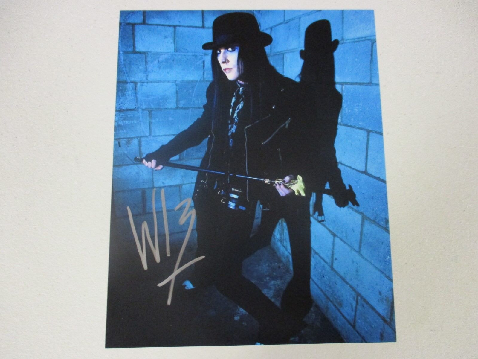 MURDERDOLLS WEDNESDAY 13 AUTOGRAPHED SIGNED Photo Poster painting 2 WITH EXACT SIGNING PIC PROOF