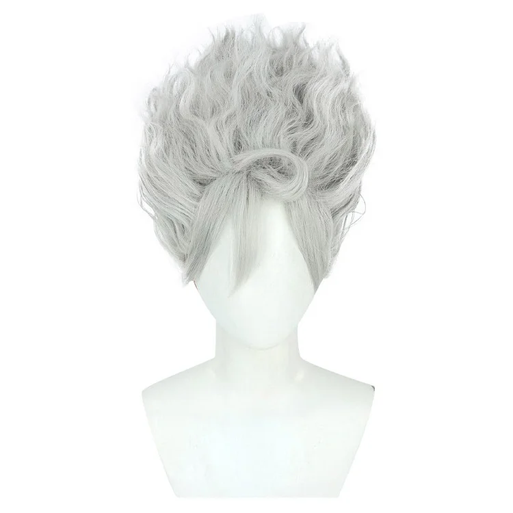 One Piece Nika Luffy White Wig Cosplay Heat Resistant Synthetic Hair Halloween Carnival Props