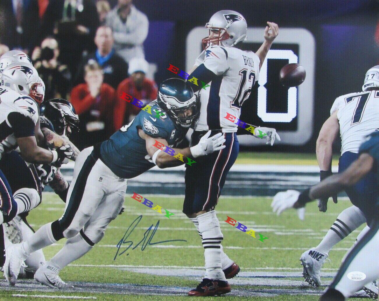 Brandon Graham Philadelphia Signed Autographed 8x10 Photo Poster painting Reprint