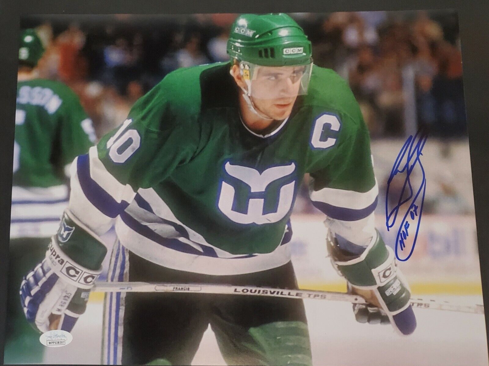 Autographed 11X14 RON FRANCIS HOF 07