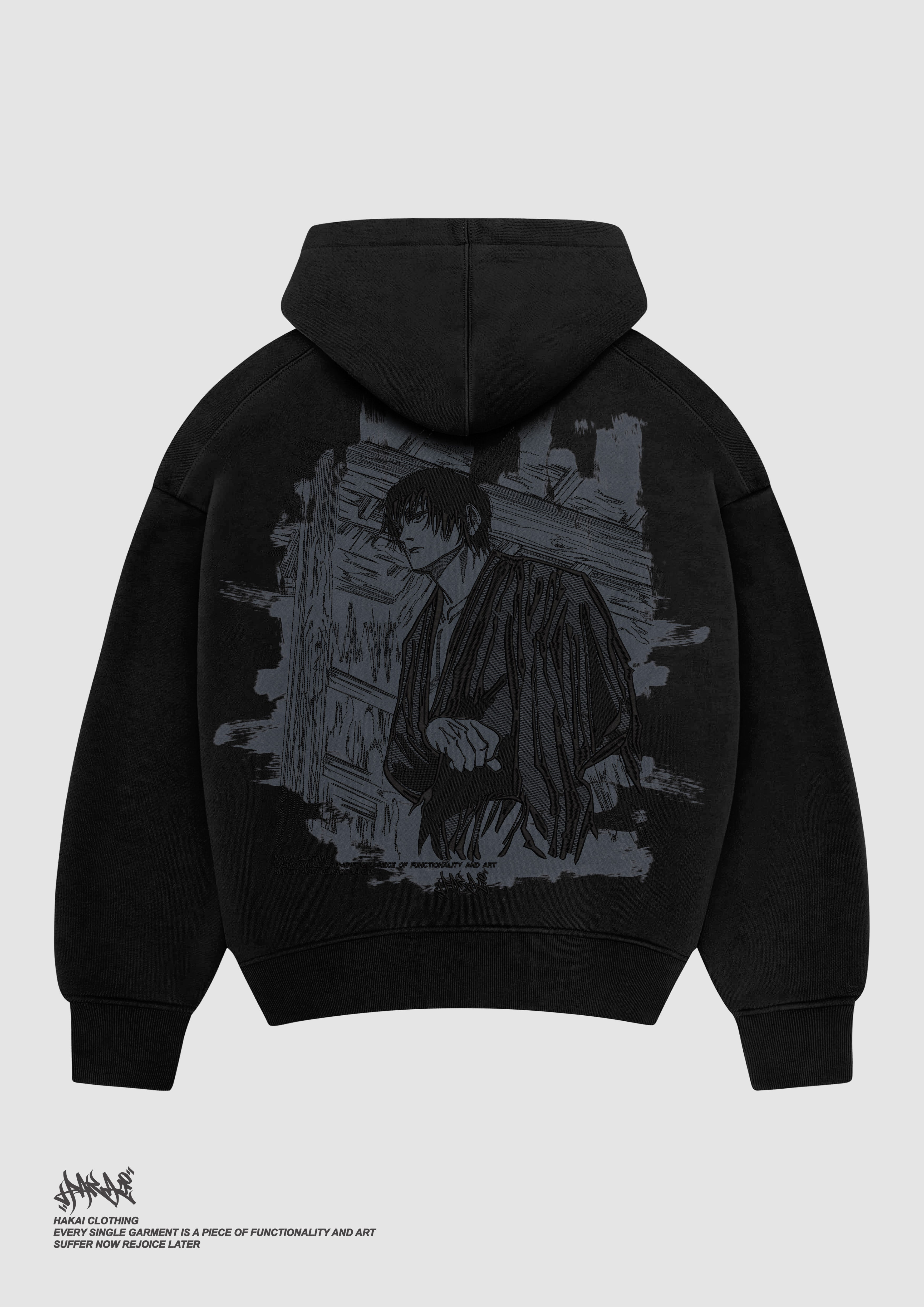 Zenin Toji Black Hoodie