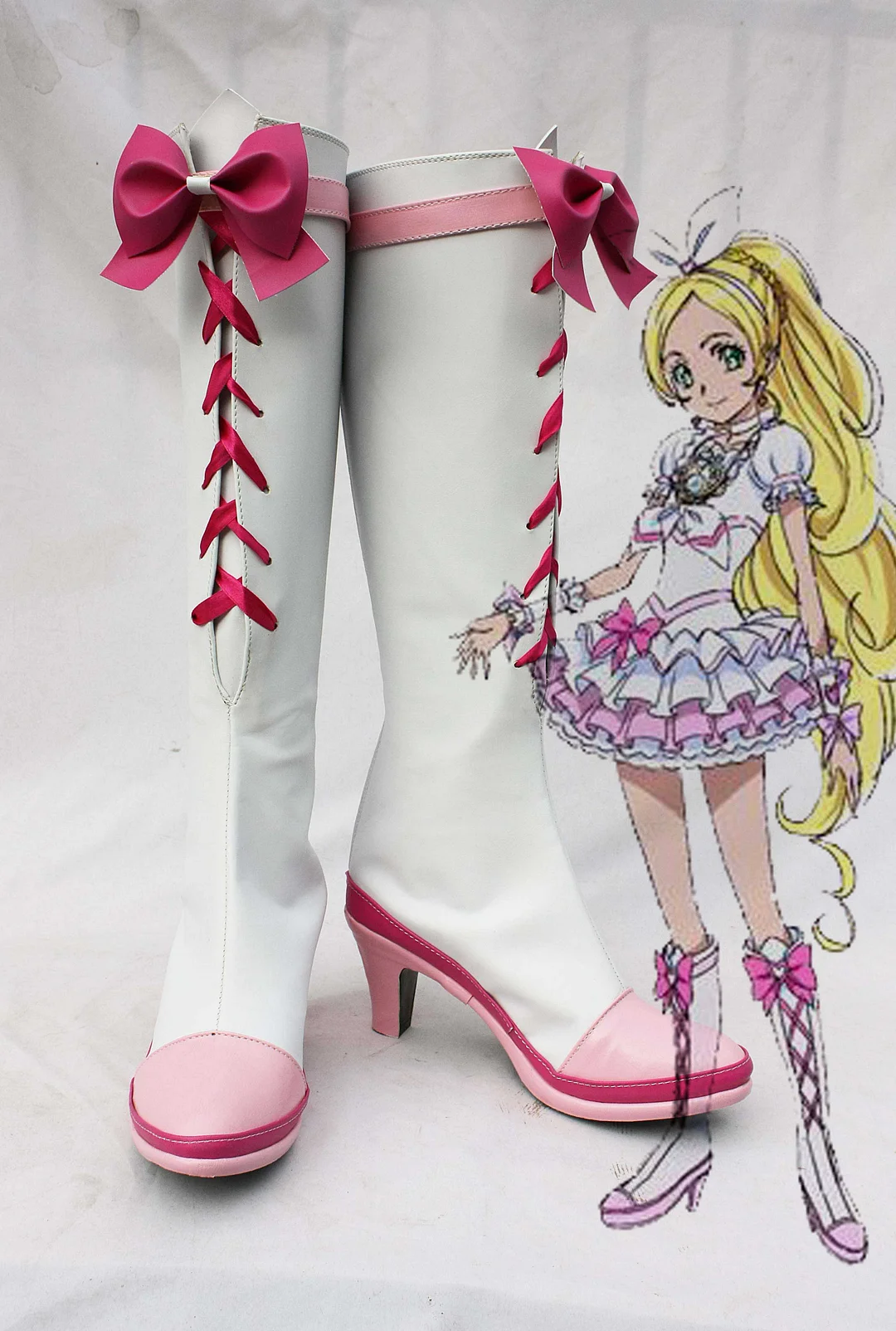 Smile Precure Pretty Cure Minamino Played Cosplay Boots Shoes