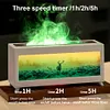 Fireplace Air Humidifier with Remote Control Essential Oil Diffuser (White EU)