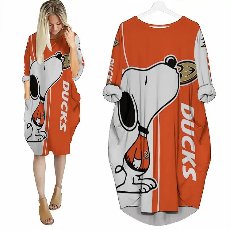 Anaheim Ducks
Limited Edition O-neck Casual Pocket Dress