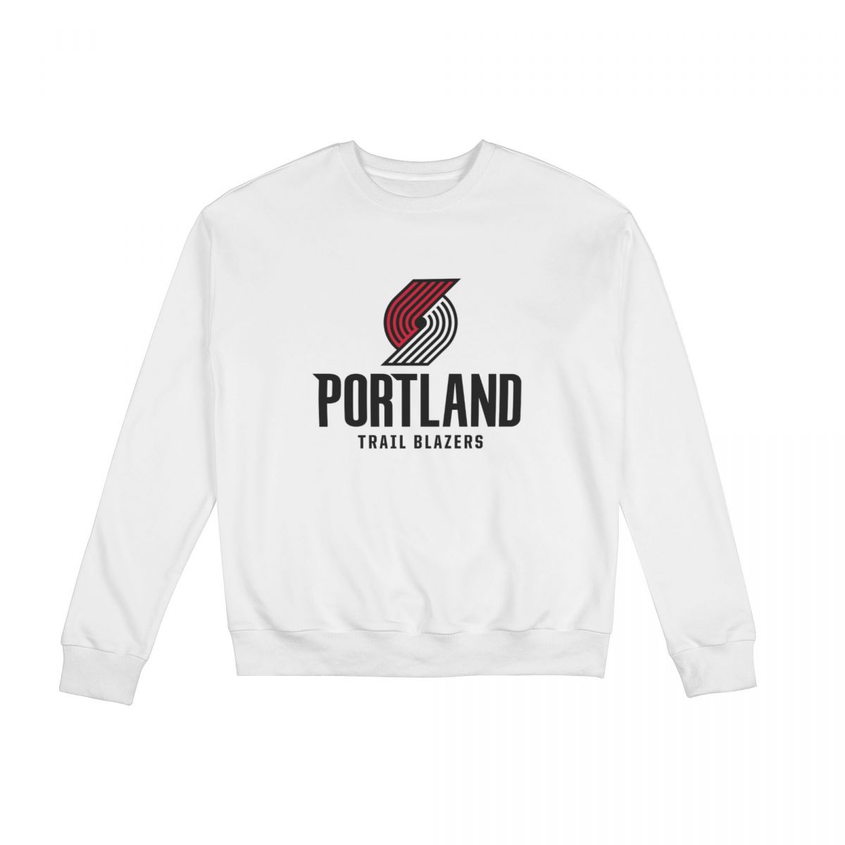 Portland Trail Blazers Logo Unisex Round Neck Sweatshirt