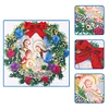 >SALE<Diamond Painted 5D DIY Christmas wreath Partial Special Rhinestone Set