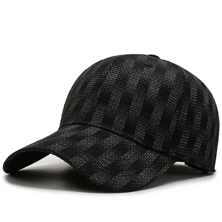 Hat for Men 2023Brand SpringLattice Elastic Unique Baseball Cap Summer Outdoor Men and Women Full-sealed Sunshade Sun Hat