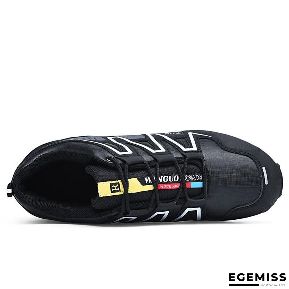 new large size outdoor mountaineering shoes men's shoes breathable shock absorption sports hiki | EGEMISS