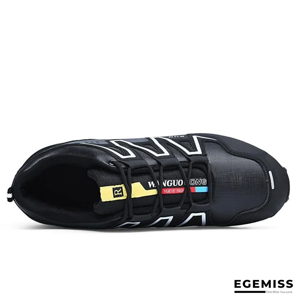 new large size outdoor mountaineering shoes men's shoes breathable shock absorption sports hiki | EGEMISS