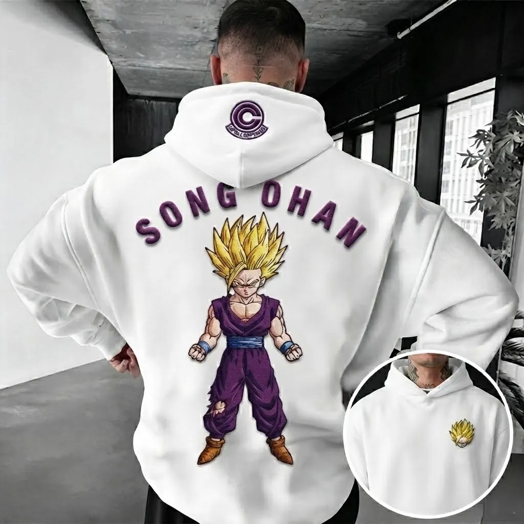 Men's Casual Cartoon Hoodie