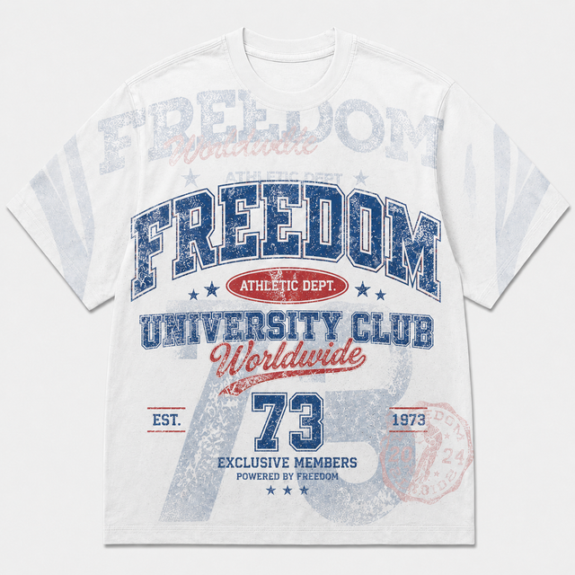 Motorsport Freedom Club Cotton T-Shirt