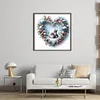 Love Snow Scene-11CT Stamped Cross Stitch 45*45cm/17.72*17.72in tapestrymarket
