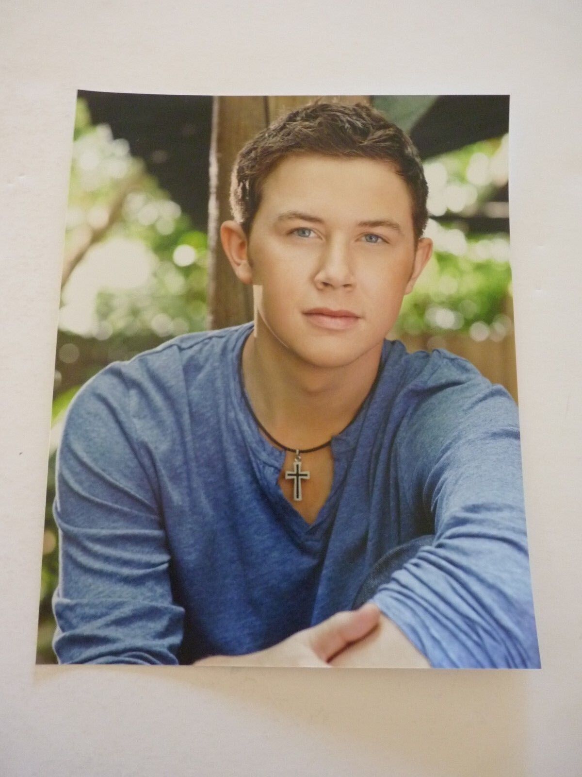 Scotty McCreery Country Music 8x10 Color Promo Photo Poster painting