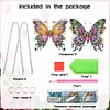 2 PCS Butterfly - 5D DIY Pendant