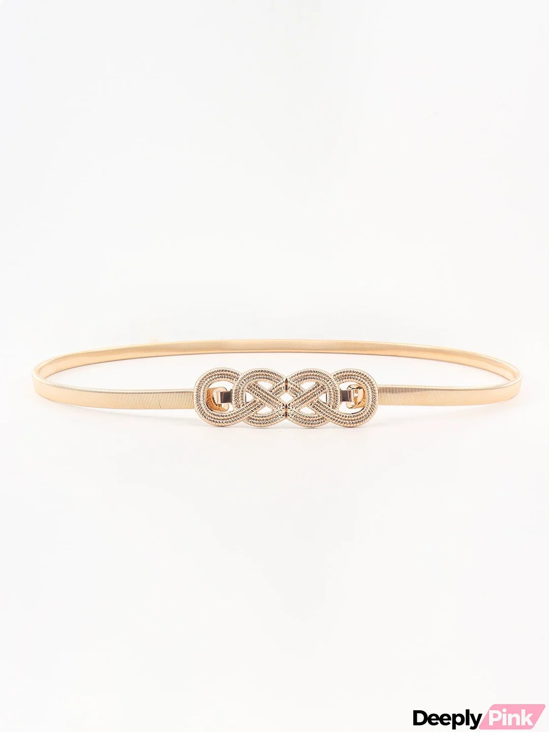 Knot Buckle Metal Belt