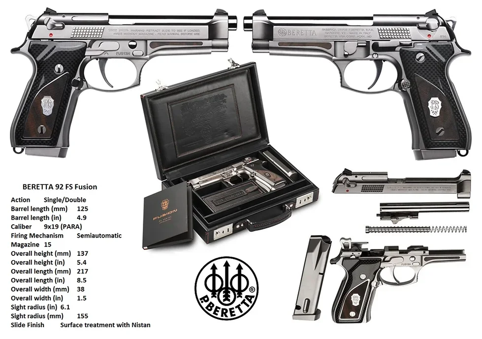 La pistola de fusión más vendida  92FS