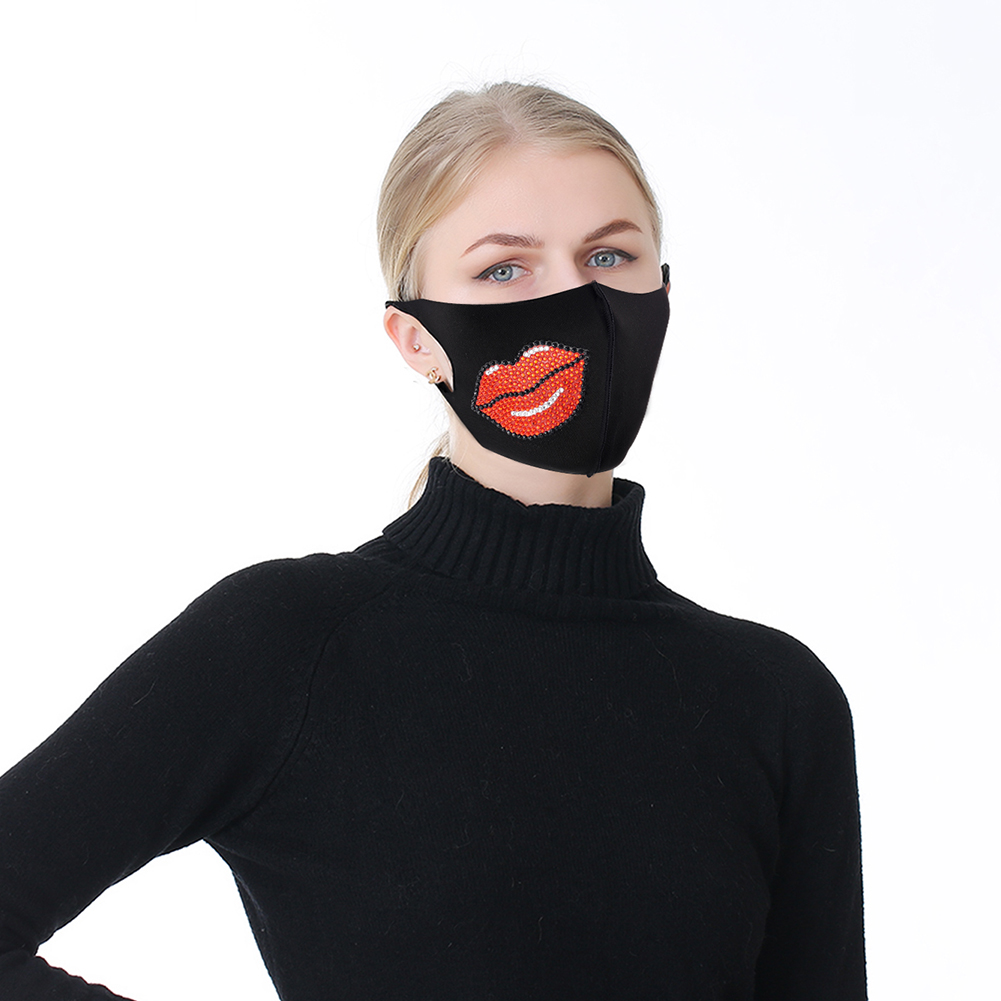 

Red Lip Veiling - 5D DIY Craft Fashion Accessories, 501 Original