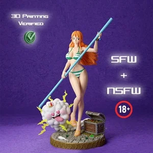 Pornhint Nami OP NSFW Anime & Manga 3D printable model only NSFW