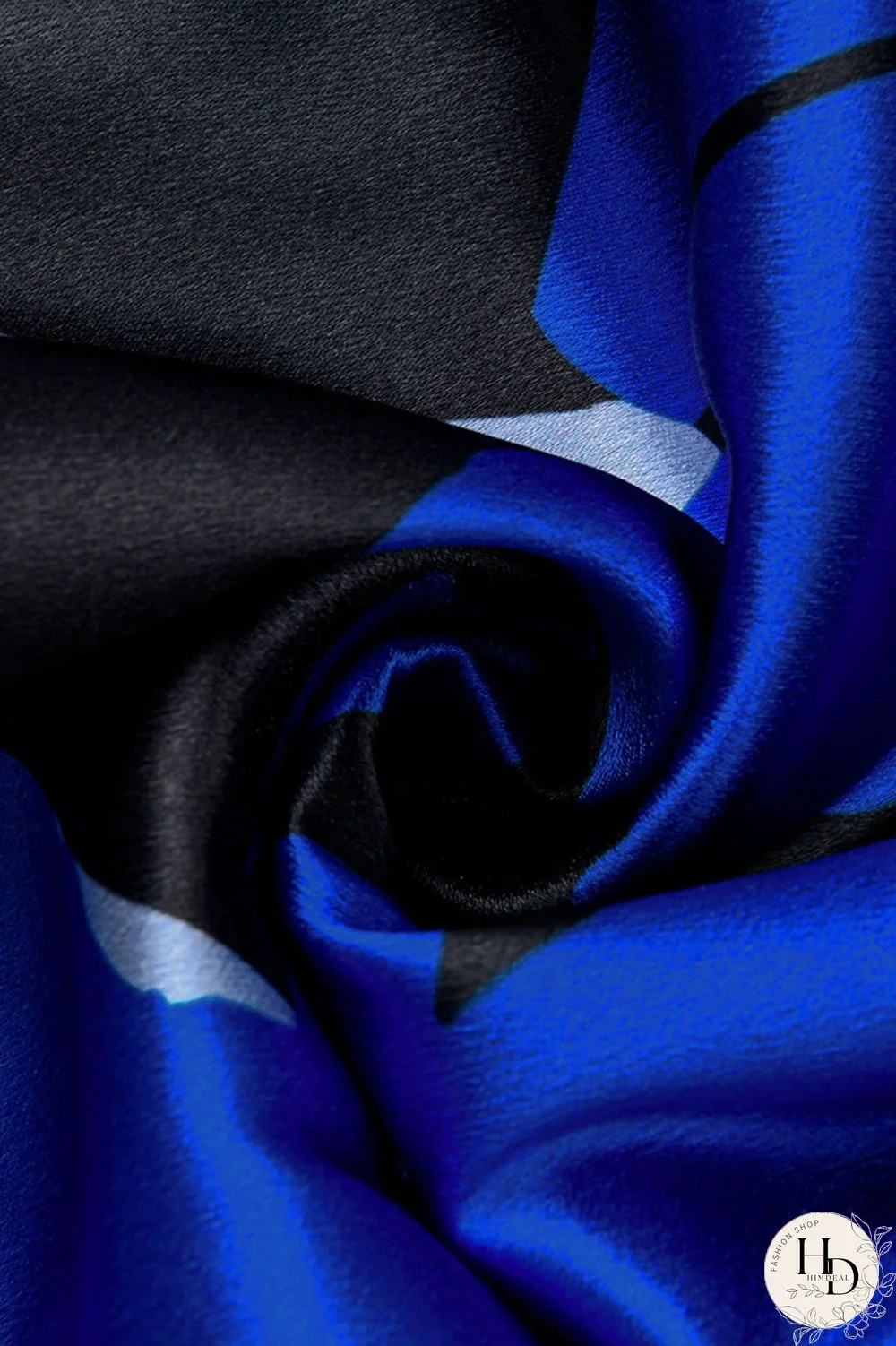 Red Fashion Print Basic Turndown Collar Long Sleeve Dresses