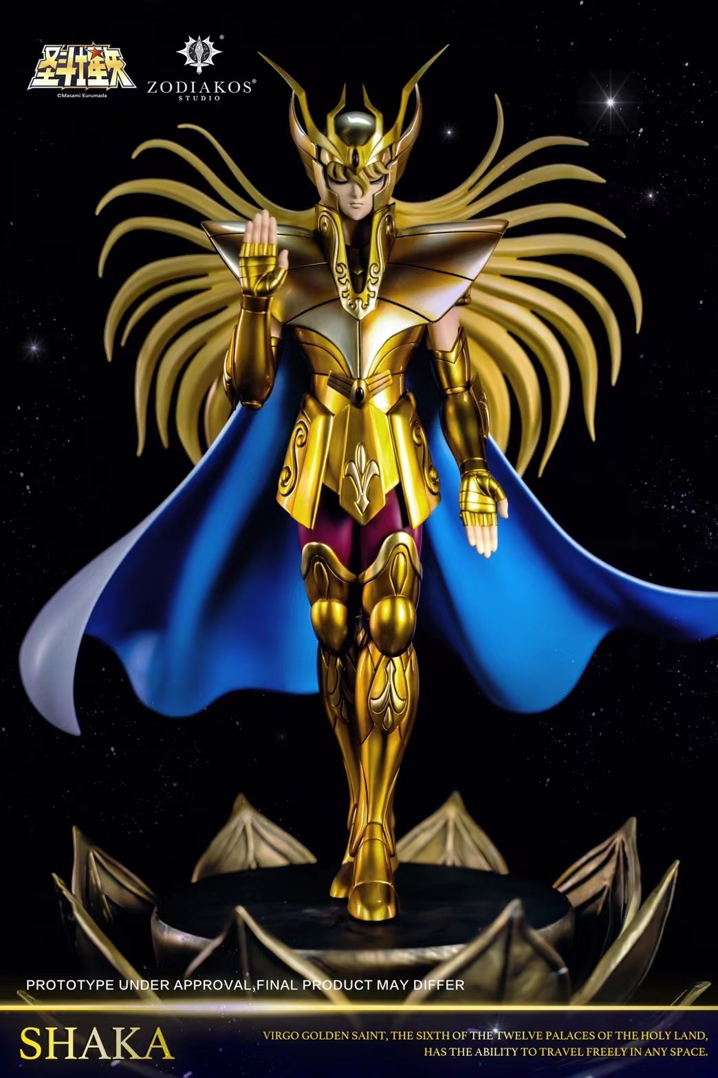 PRE-ORDER Zodiakos Studio - Saint Seiya SHAKA 1/6 Statue(GK)-