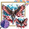 (40*40cm)Eagle - Square AB Drill Diamond Painting