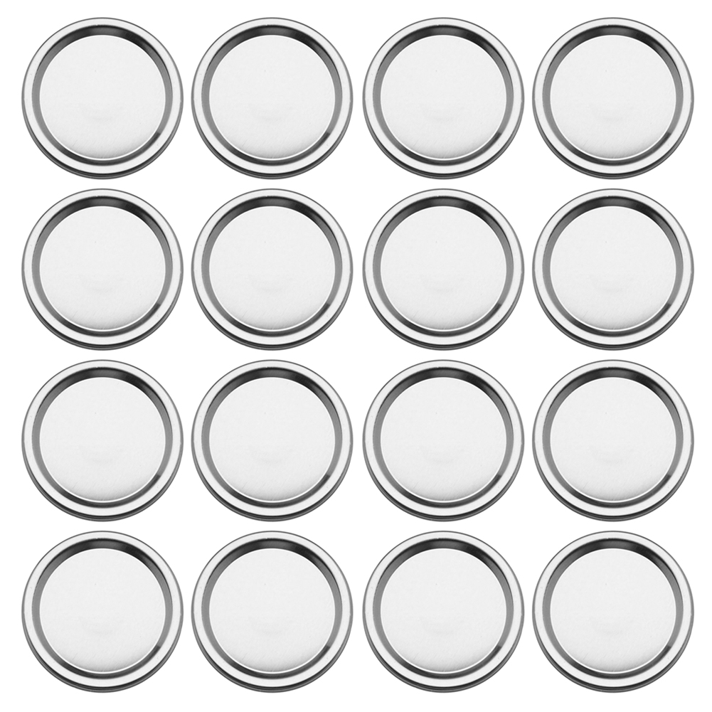 

Mason Jar Lid Tinplate Sealing Food Fresh Mason Can Cover with Wide Mouth, 501 Original