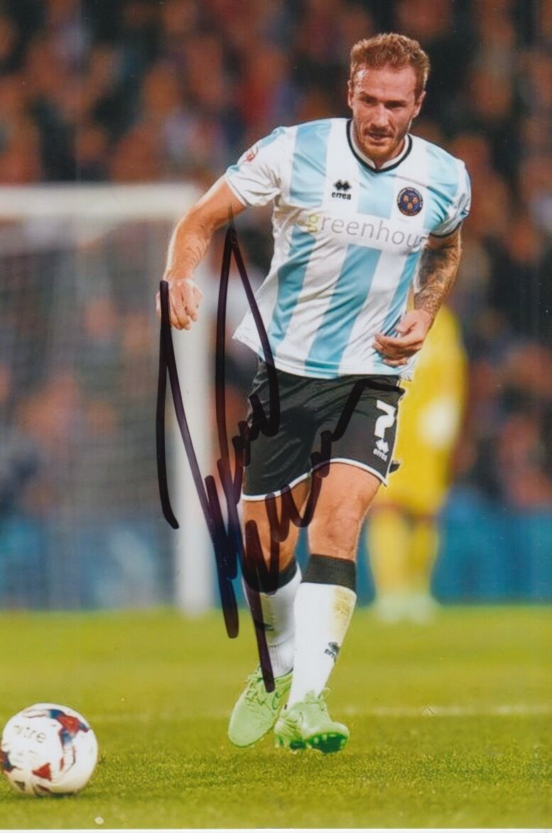 SHREWSBURY TOWN HAND SIGNED LIAM LAWRENCE 6X4 Photo Poster painting 2.