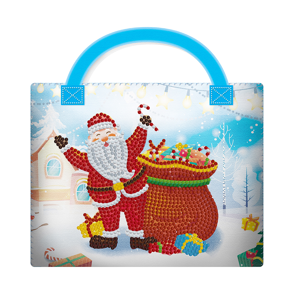 

Santa Claus Candy Gift Bag Christmas Ornaments-5D DIY Craft, 501 Original