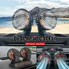 5/12/24V Air Circulator Fan 2 Speed Electric Car Fan for Car Truck SUV RV Cranes