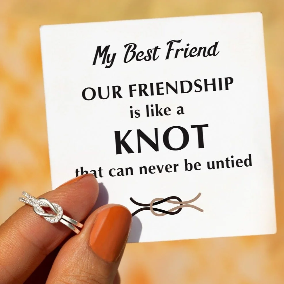 Friendship Love Knot Ring