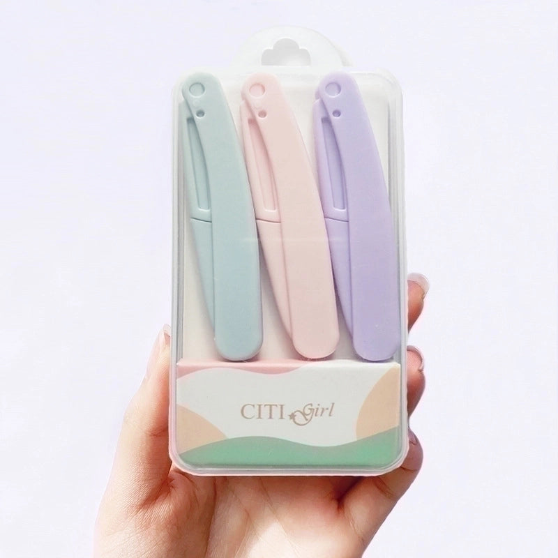 Casual Solid Color Abs Eyebrow Razor 1 Piece 1 Set