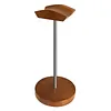 Headphone Stand with Solid Wooden Base Desktop Gaming Earphone Holder Anti-Slip for Organizing All Headphones Accessories