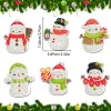 6pcs DIY Diamond Painting Keychain | snowman (Single Side)