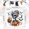 Diamond Painting - Partial Special Shaped Drill - Halloween Skull(Canvas|30*30cm)