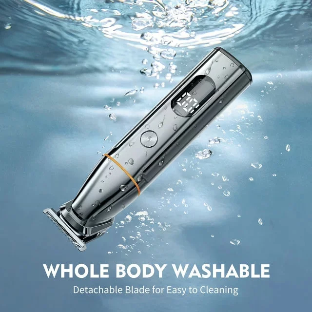 Cordless Hair Clippers, 5 IN 1 Electric Nose Ear Beard Trimmer Face Body Shaver, Men's Haircut & Grooming Kit