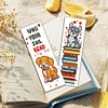 6pcs Dog and Book-DIY Stamped Cross Stitch Bookmark 47x28cm (Single-Sided)