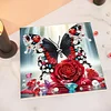 (Pre-Framed)Butterfly-Special Shape Diamond Painting Kit(25x25cm)